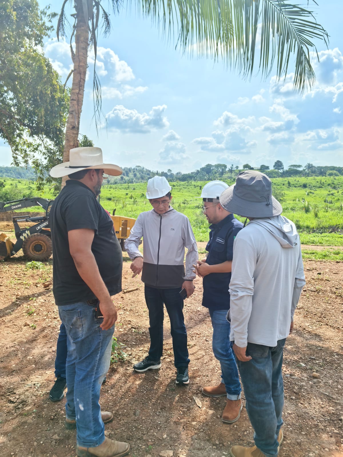 On-site review with project team